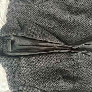 Akris Charcoal Textured Jacket